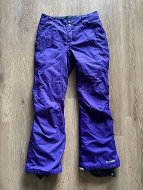 Columbia Purple Snow Pants - size small